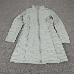 Patagonia Jacket Medium Light Green Parka Fiona Down Puffer Coat Outdoor